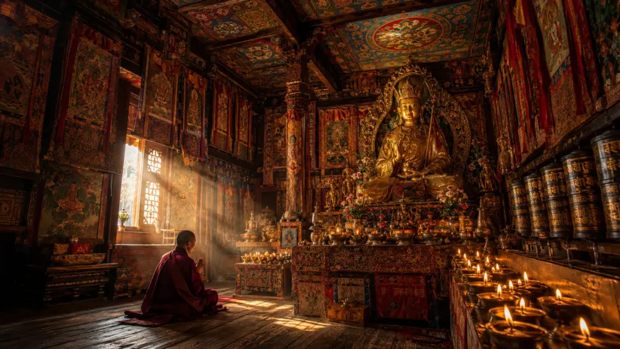 Taktsang, on a fresh morning